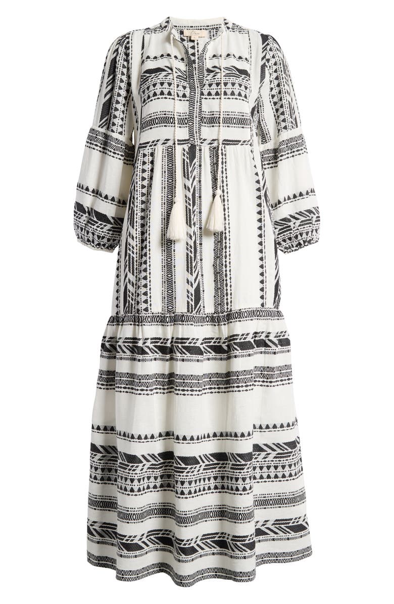 Elan Embroidered Cotton Blend Cover-Up Dress, Alternate, color, 