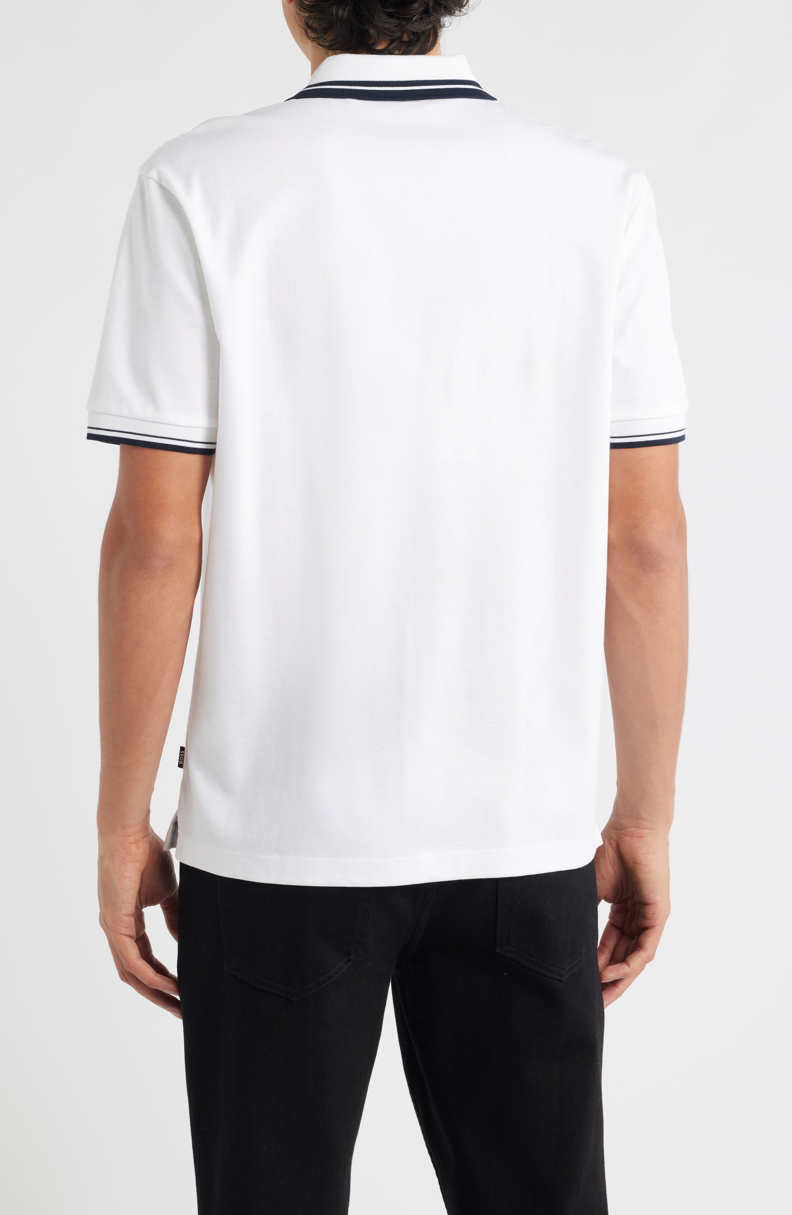 Parlay Tipped Cotton Polo - image 2