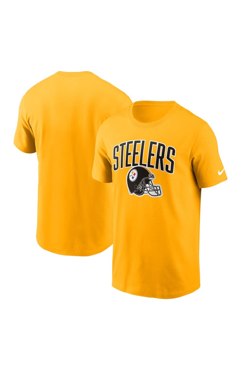 Nike Men's Nike Gold Pittsburgh Steelers Team Athletic T-Shirt, Main, color, 