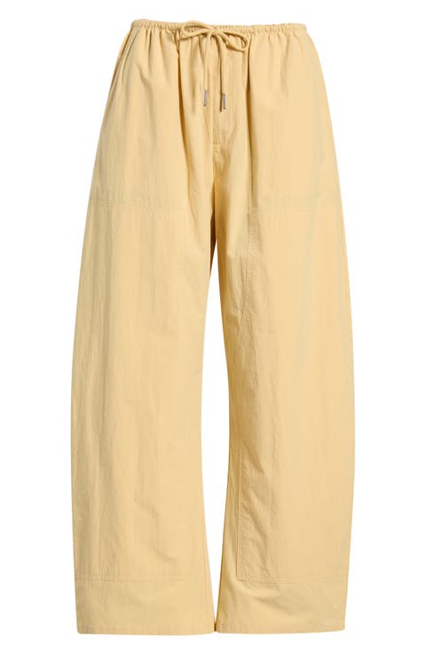 Theo Cotton Drawstring Pants