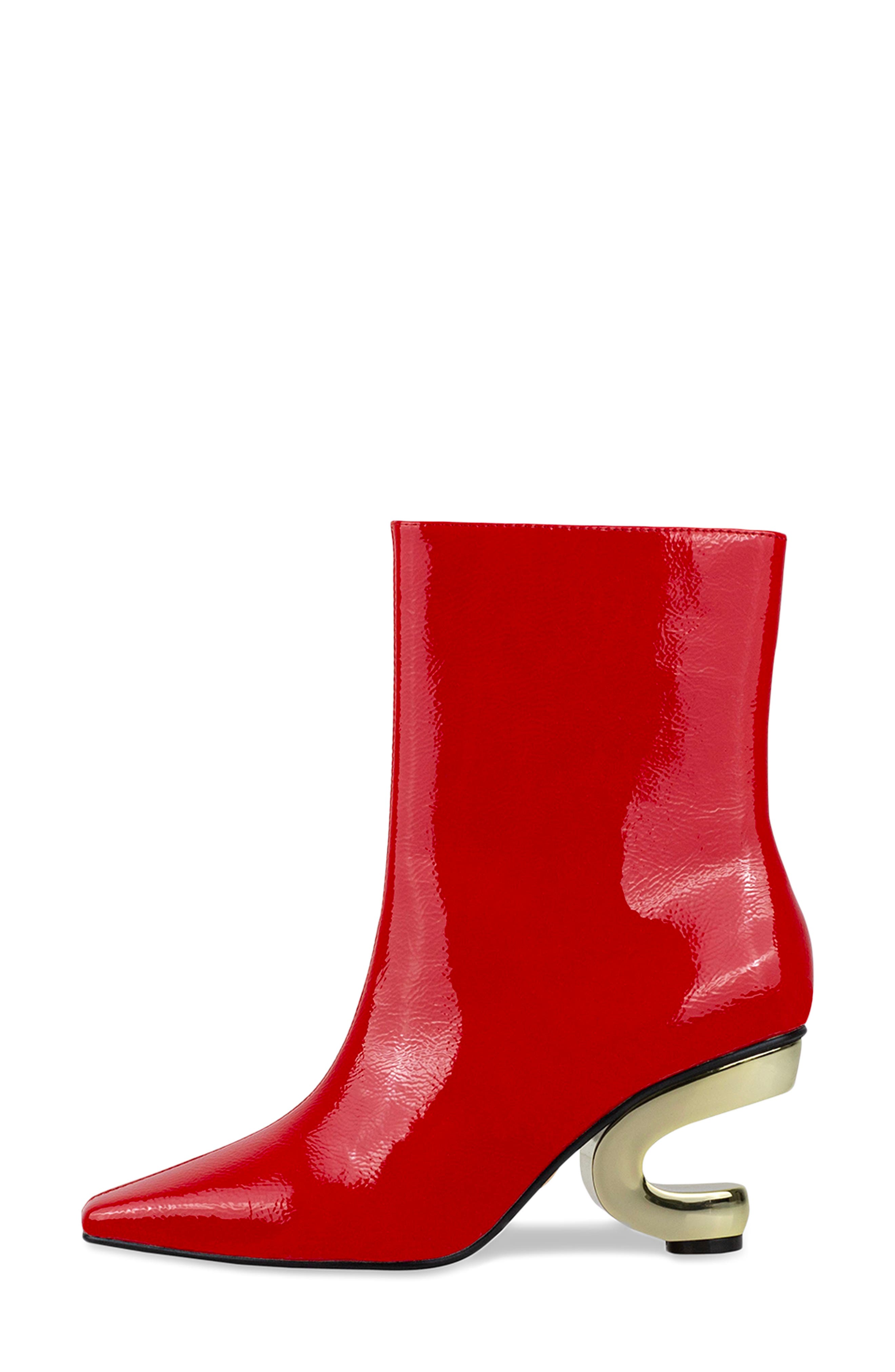 Getaway Bootie, Alternate, color, RED