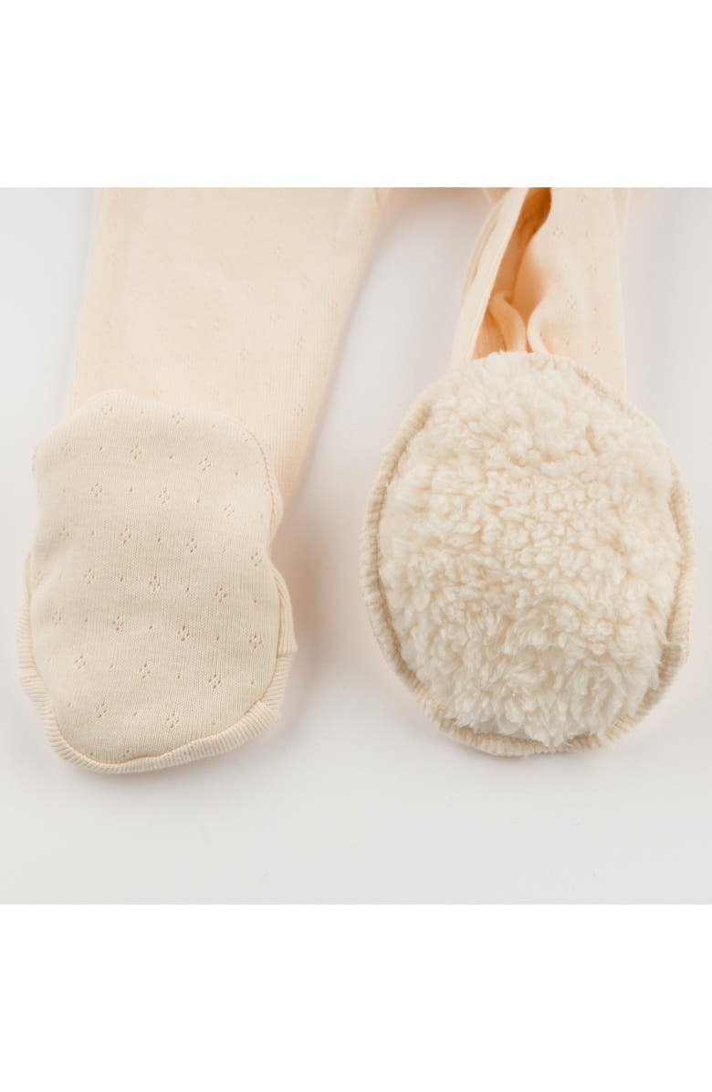 oh baby! Twinkle Pointelle Footie, Alternate, color, Natural