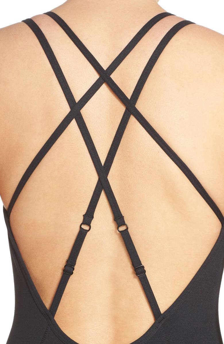 Zella 'Fly South' Crop Bodysuit, Alternate, color,