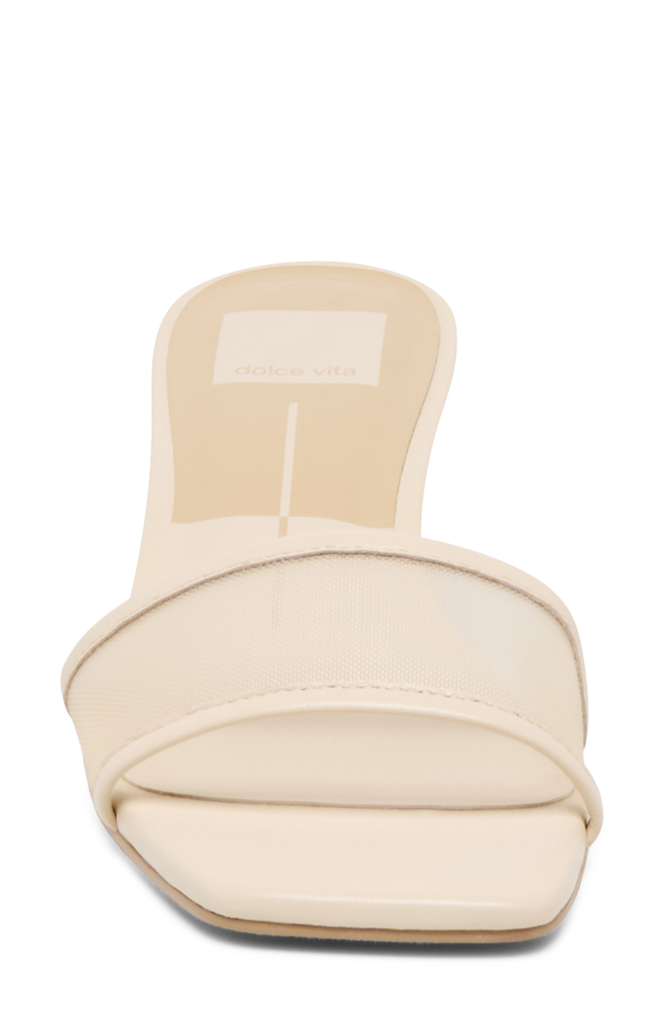 Rexa Mesh Sandal, Alternate, color, CREME MESH