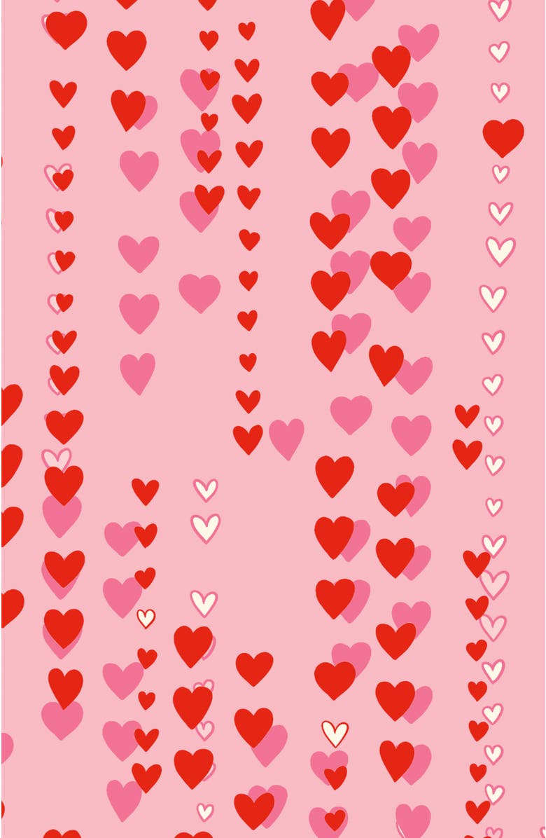 The Cat's Pajamas Pima Knit Kimono Robe Floral, Alternate, color, Shanghai Fans