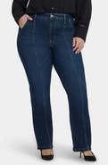 NYDJ Billie Seamed High Waist Mini Bootcut Jeans