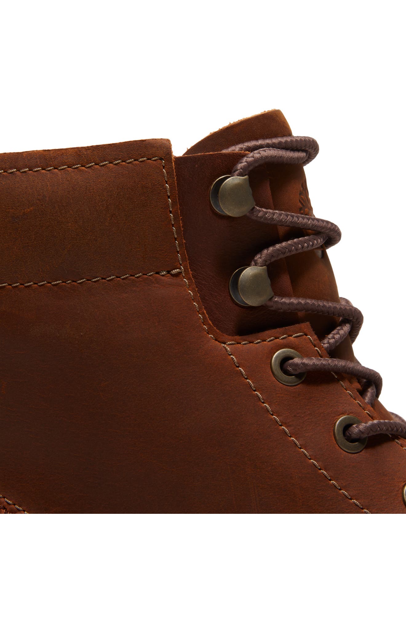 Britton Falls Waterproof Leather Boot, Alternate, color, MEDIUM BROWN FULL GRAIN