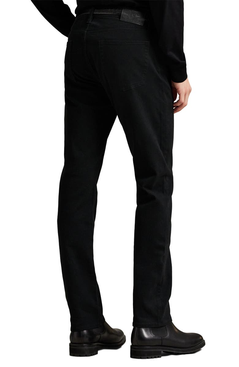 Polo Ralph Lauren Sullivan Slim Fit Cotton Stretch Twill 5-Pocket Pants, Alternate, color, Polo Black