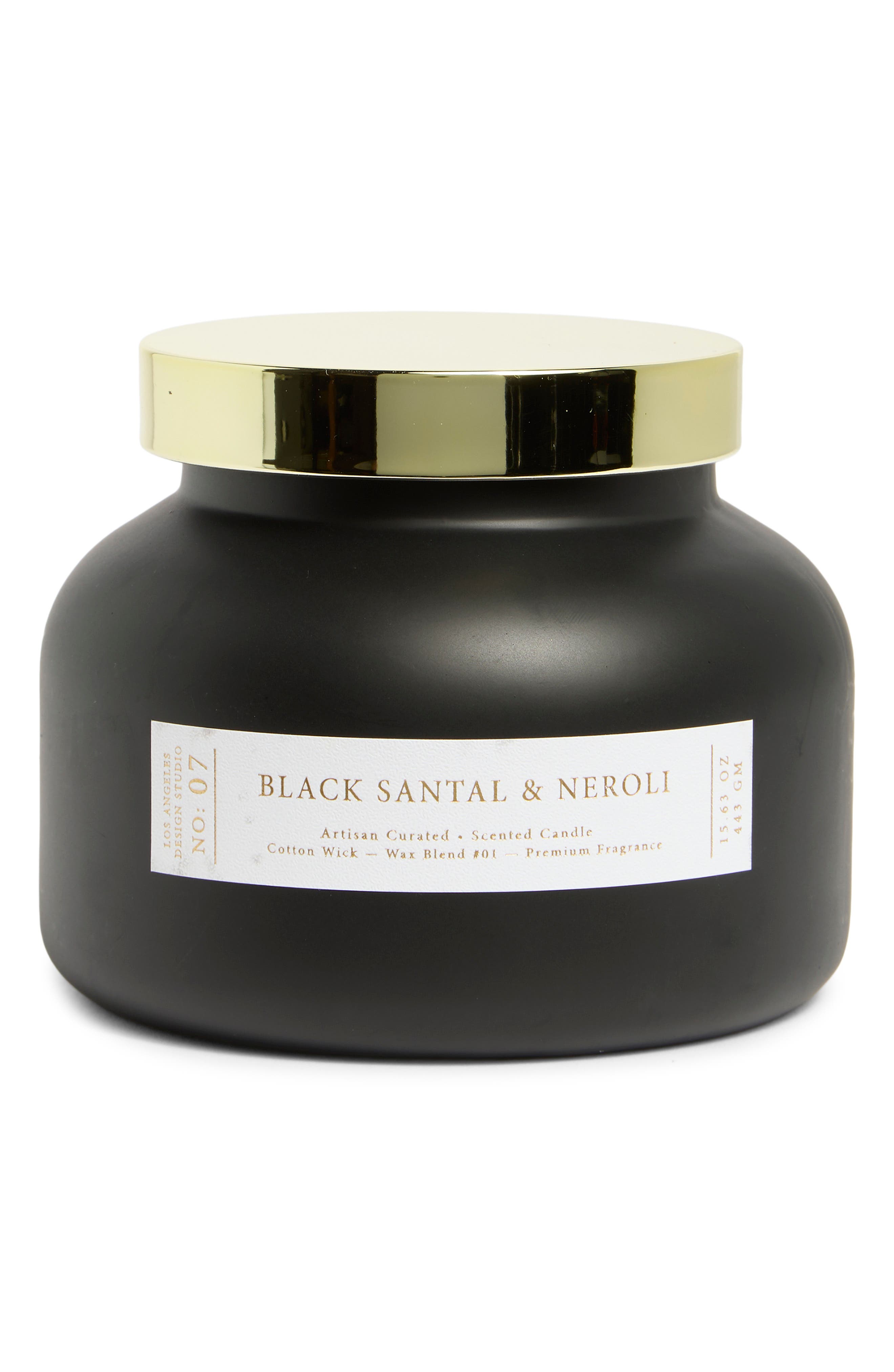 PORTOFINO CANDLES Black Santal & Neroli Candle