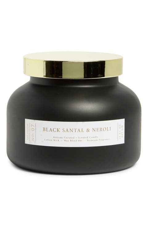 Black Santal & Neroli Candle