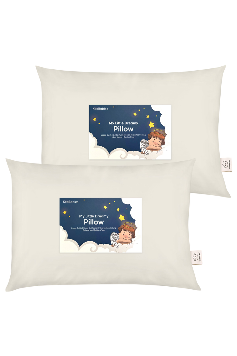 2-Pack Toddler Pillows, Main, color, Clay