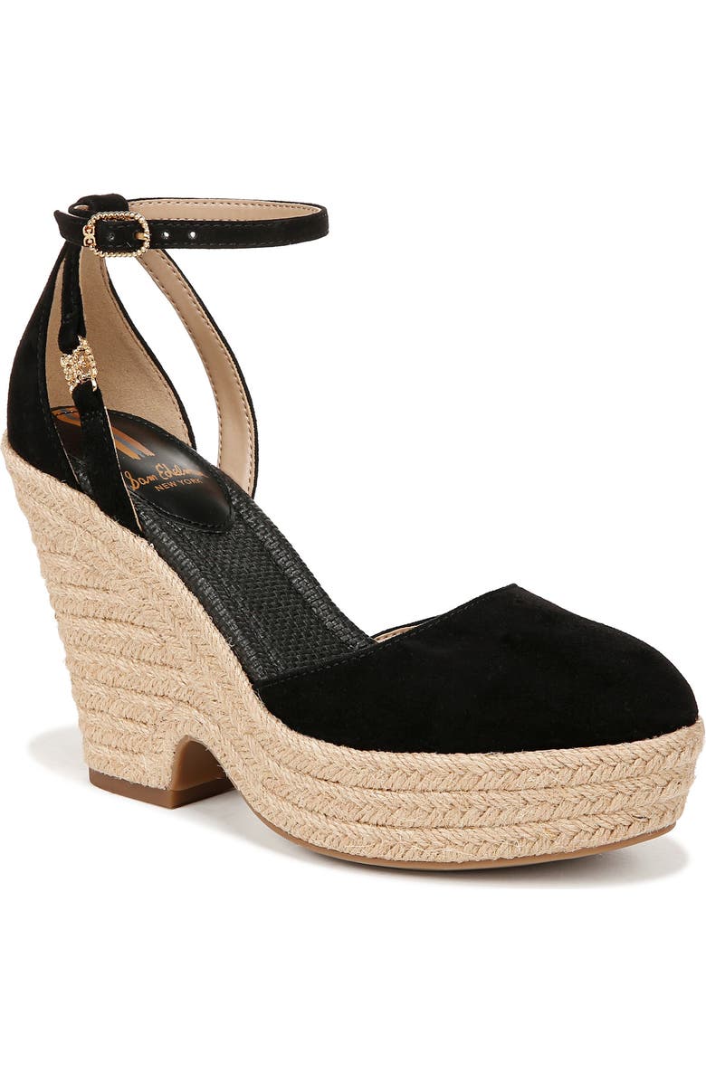 Sam Edelman Nati Platform Ankle Strap Pump, Main, color,