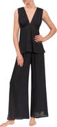 Everyday Ritual Deep V Wide Leg Pajamas