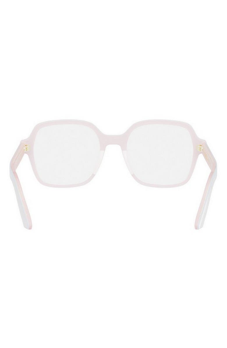 DIOR Midnight S1I 53mm Square Optical Glasses, Alternate, color, 