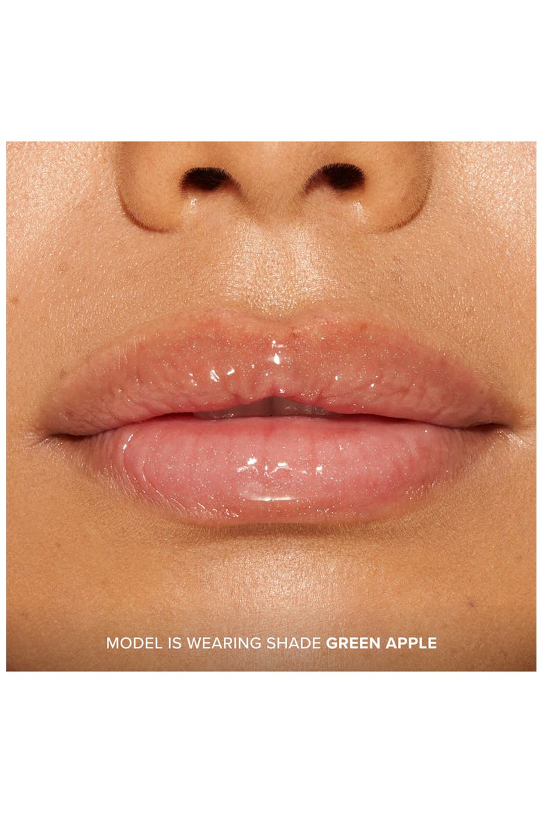 Kissing Jelly Juicy Lip Oil/Gloss Hybrid, Alternate, color, GREEN APPLE