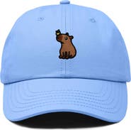 Dalix Capybara Embroidered Everyday Hat