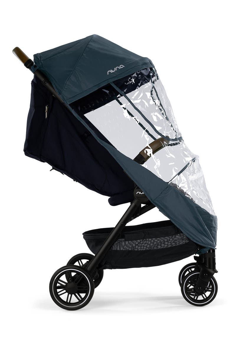 TRVL Stroller Rain Cover, Alternate, color, BLUE/ CLEAR