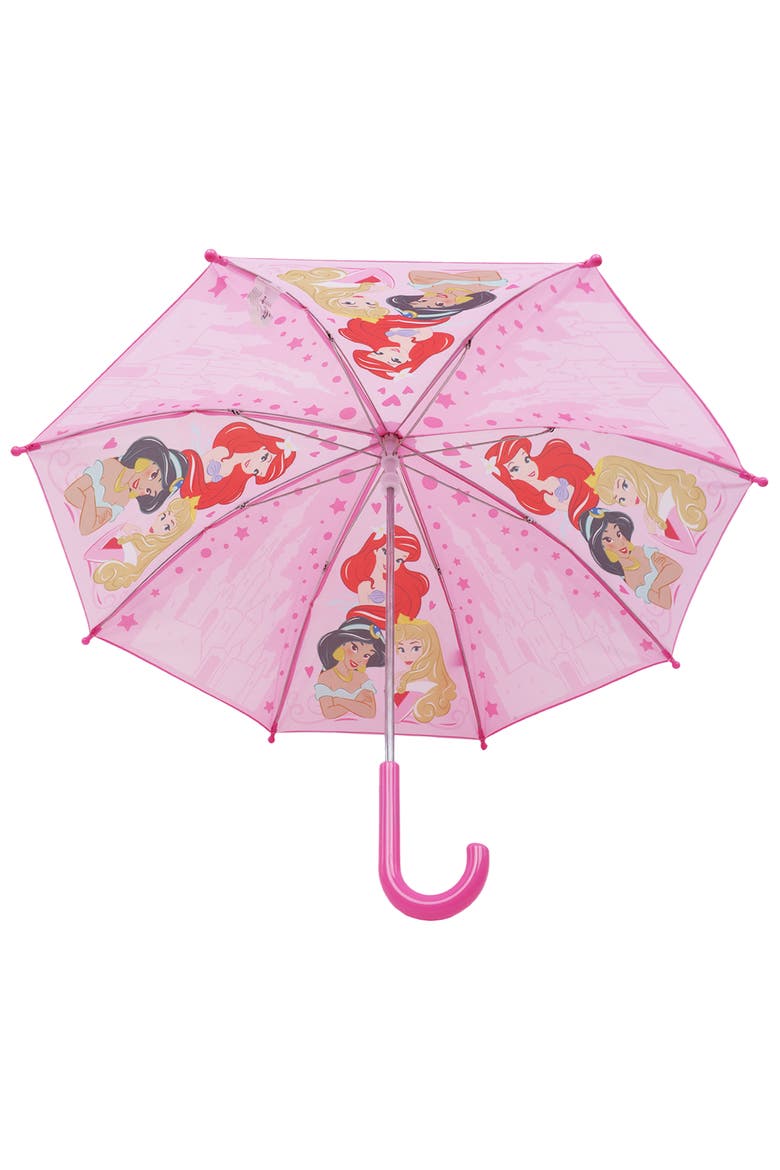 Princess Castle Kids Umbrella, Alternate, color, MULTI