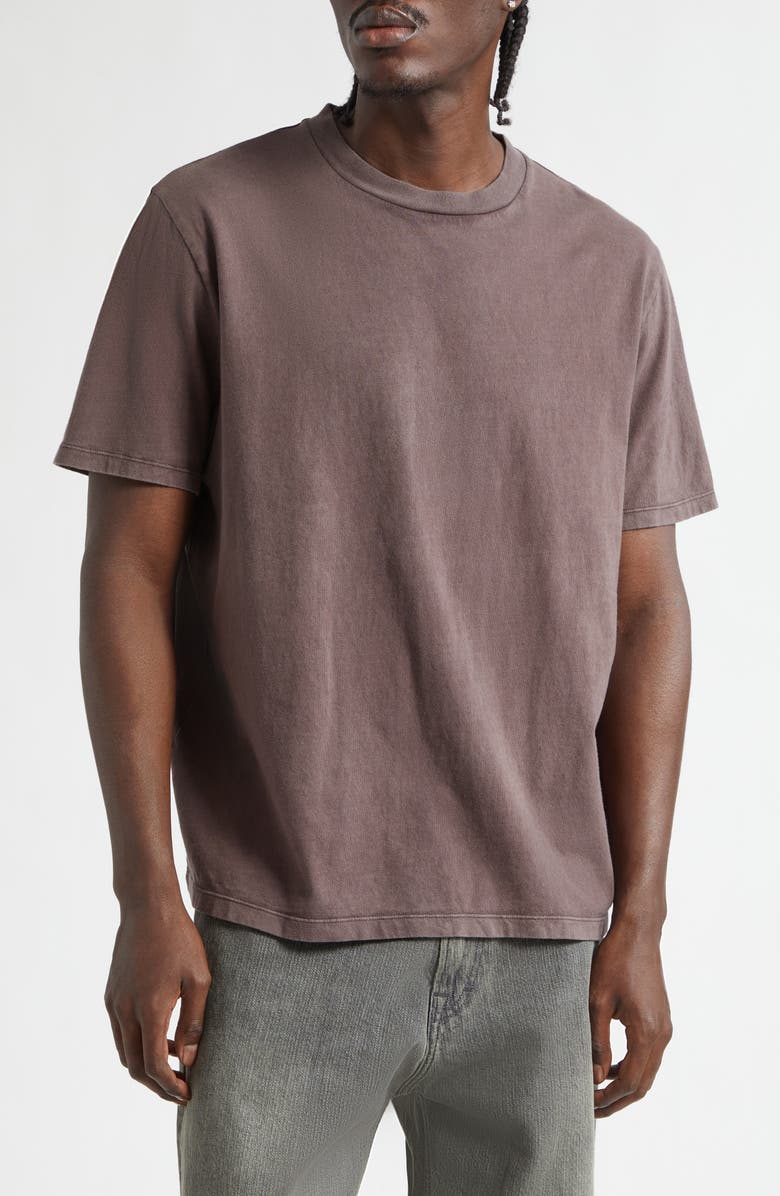 OUR LEGACY Box Cotton T-Shirt, Main, color, Worn Brown Legacy Jersey
