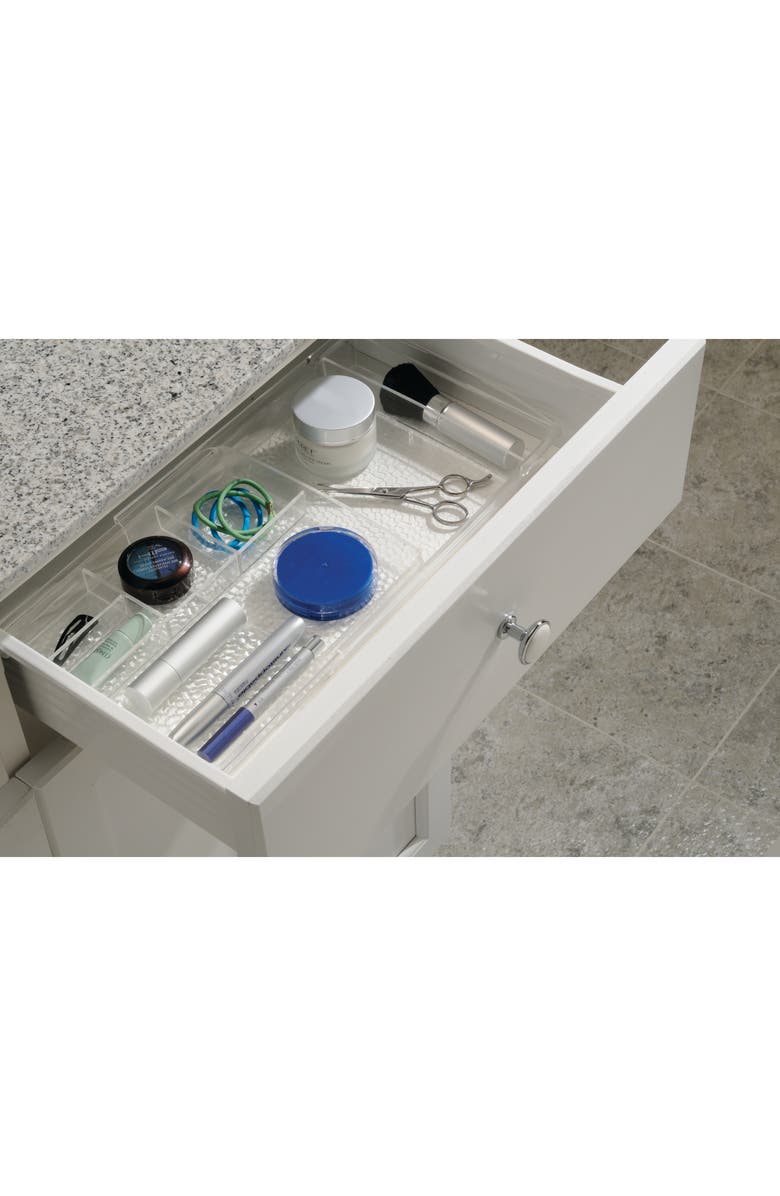 mDesign Expandable Makeup Organizer Tray for Bathroom Drawers, Alternate, color, 