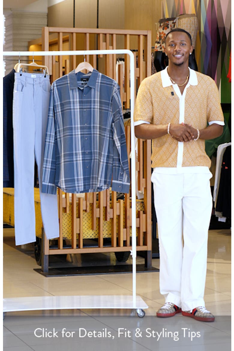 Lorimer Plaid Button-Up Shirt video