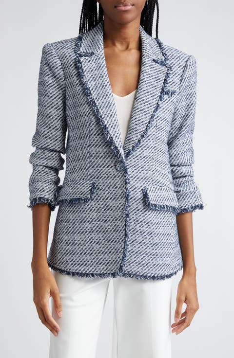 Noemie Khloe Bouclé Blazer