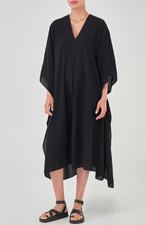 Cotton Midi Caftan