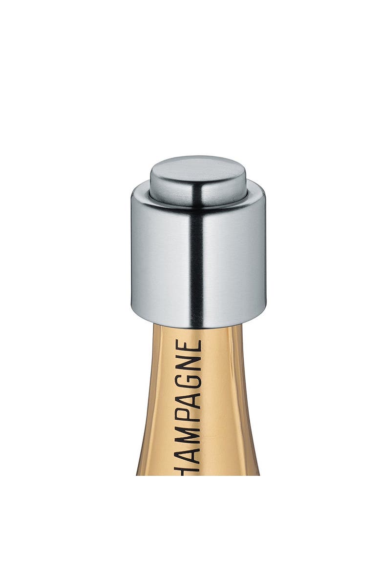 18/10 Stainless Steel Champagne Sealer, Main, color, Silver