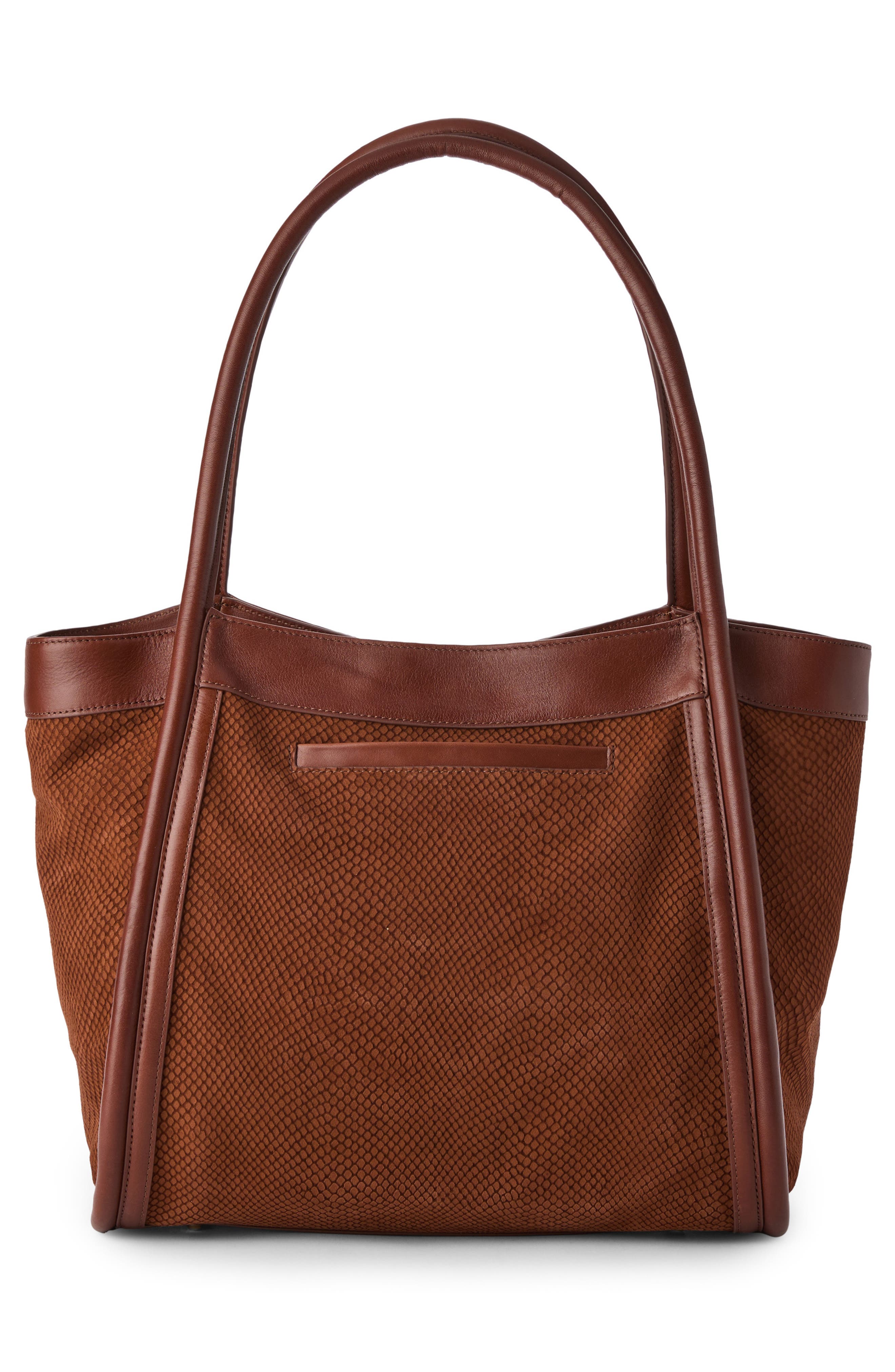 Brahmin Bailee Leather Tote, Alternate, color, Sparkling Cider Deveron