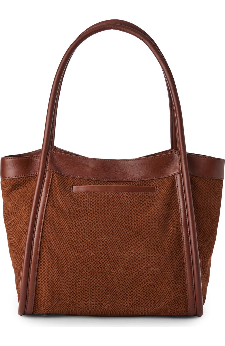 Brahmin Bailee Leather Tote, Alternate, color, Sparkling Cider Deveron