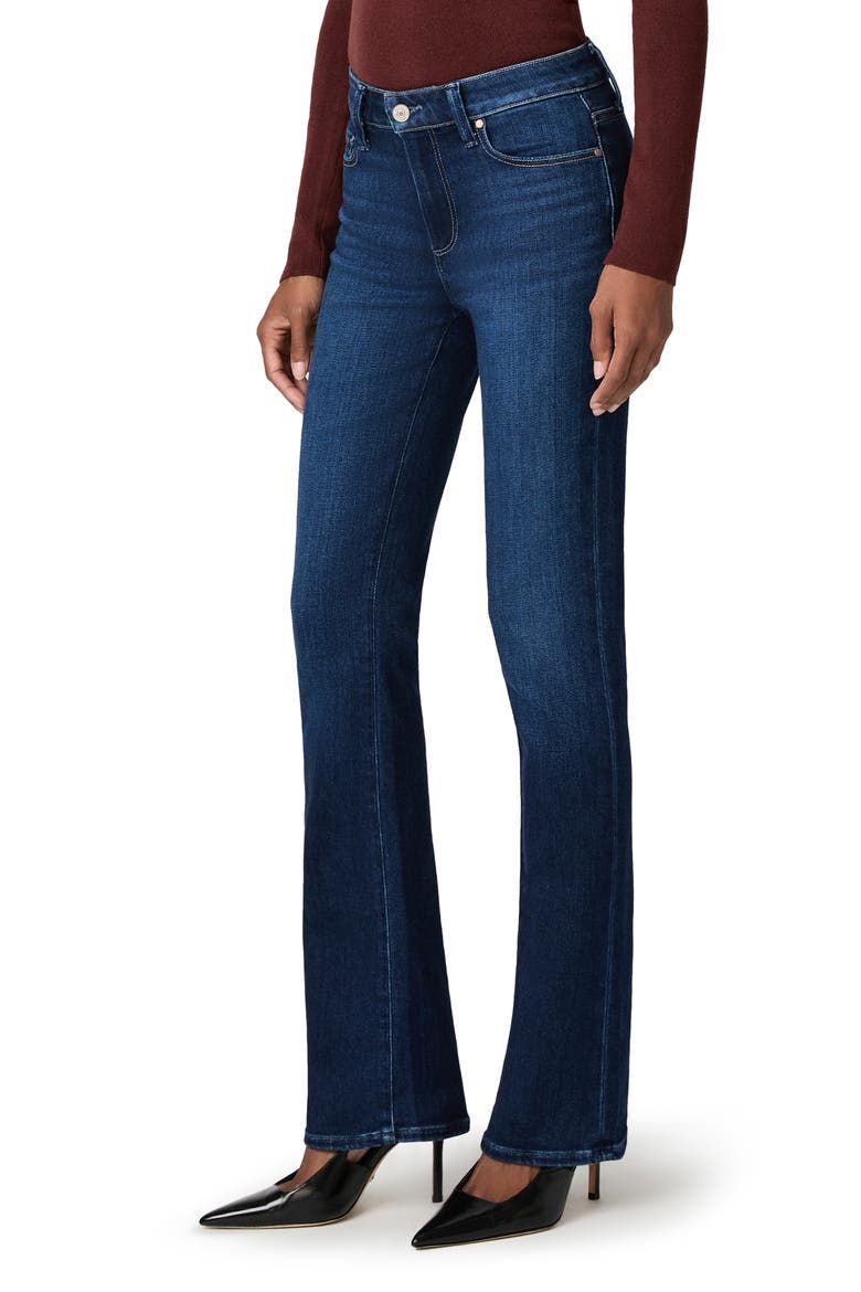Manhattan High Waist Bootcut Jeans, Alternate, color, STRAIGHT A
