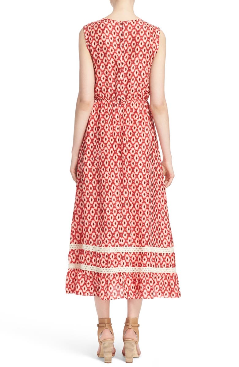 Kate Spade New York 'posy ikat' print dress, Alternate, color,