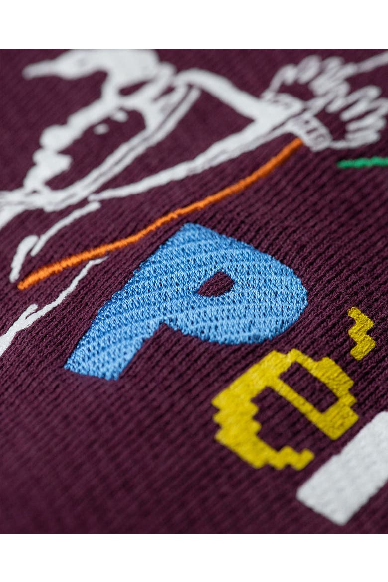 Perennial Sweatshirt, Alternate, color, Wine Red