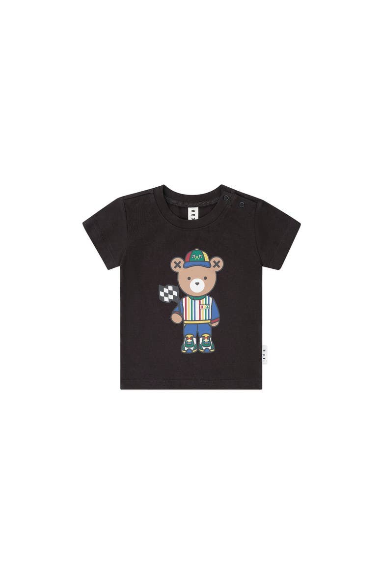 Motosport Hux Black Tee, Main, color, Soft Black