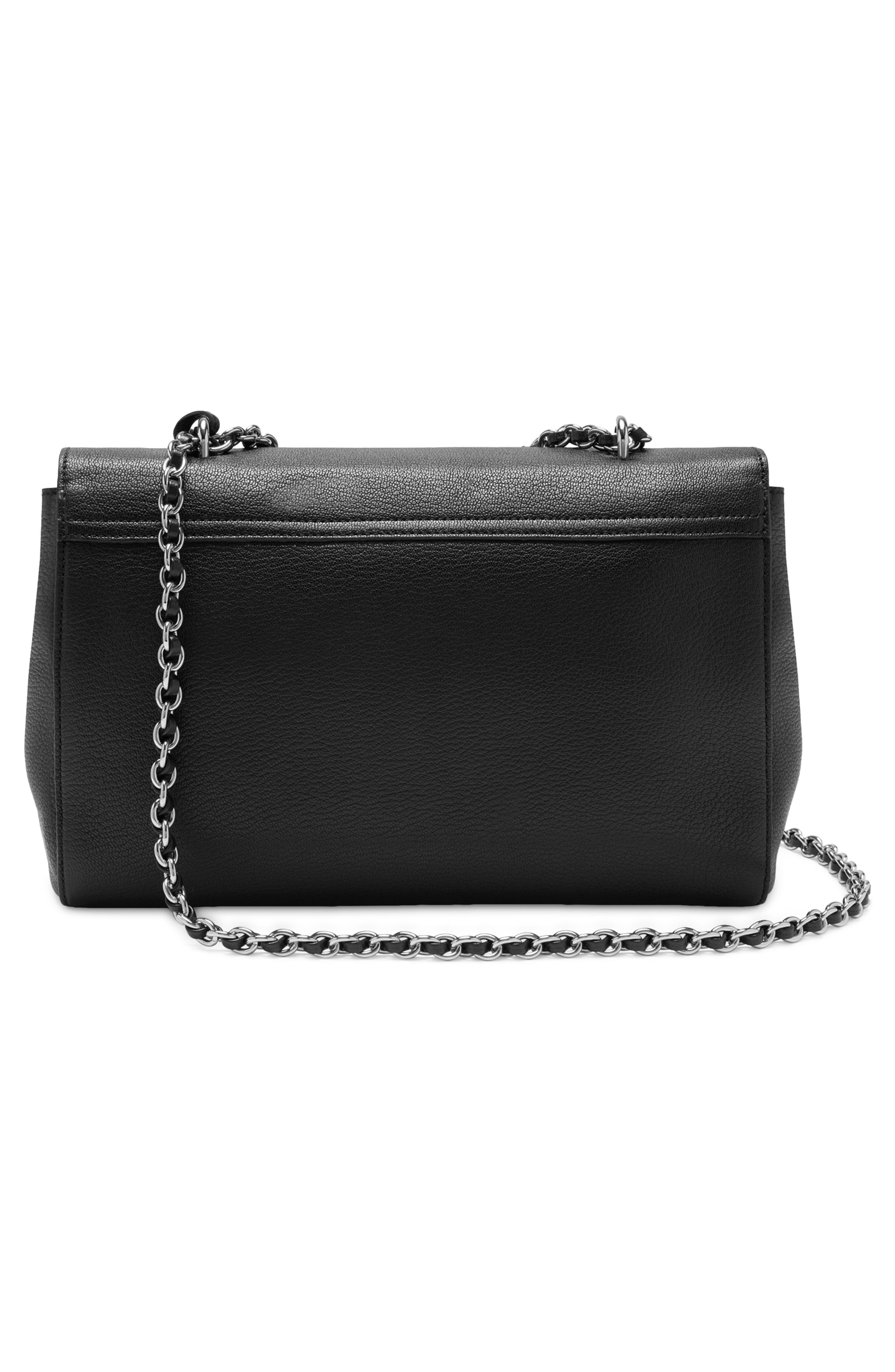 Mulberry Medium Lily Leather Shoulder Bag, Alternate, color, 
