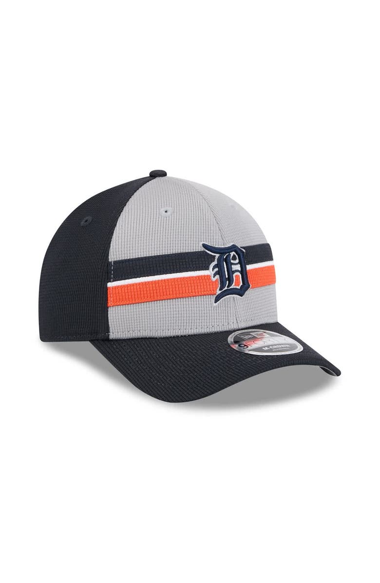New Era Men's New Era Navy/Gray Detroit Tigers 2025 Batting Practice 9FORTY M-Crown Adjustable Hat, Alternate, color, Navy