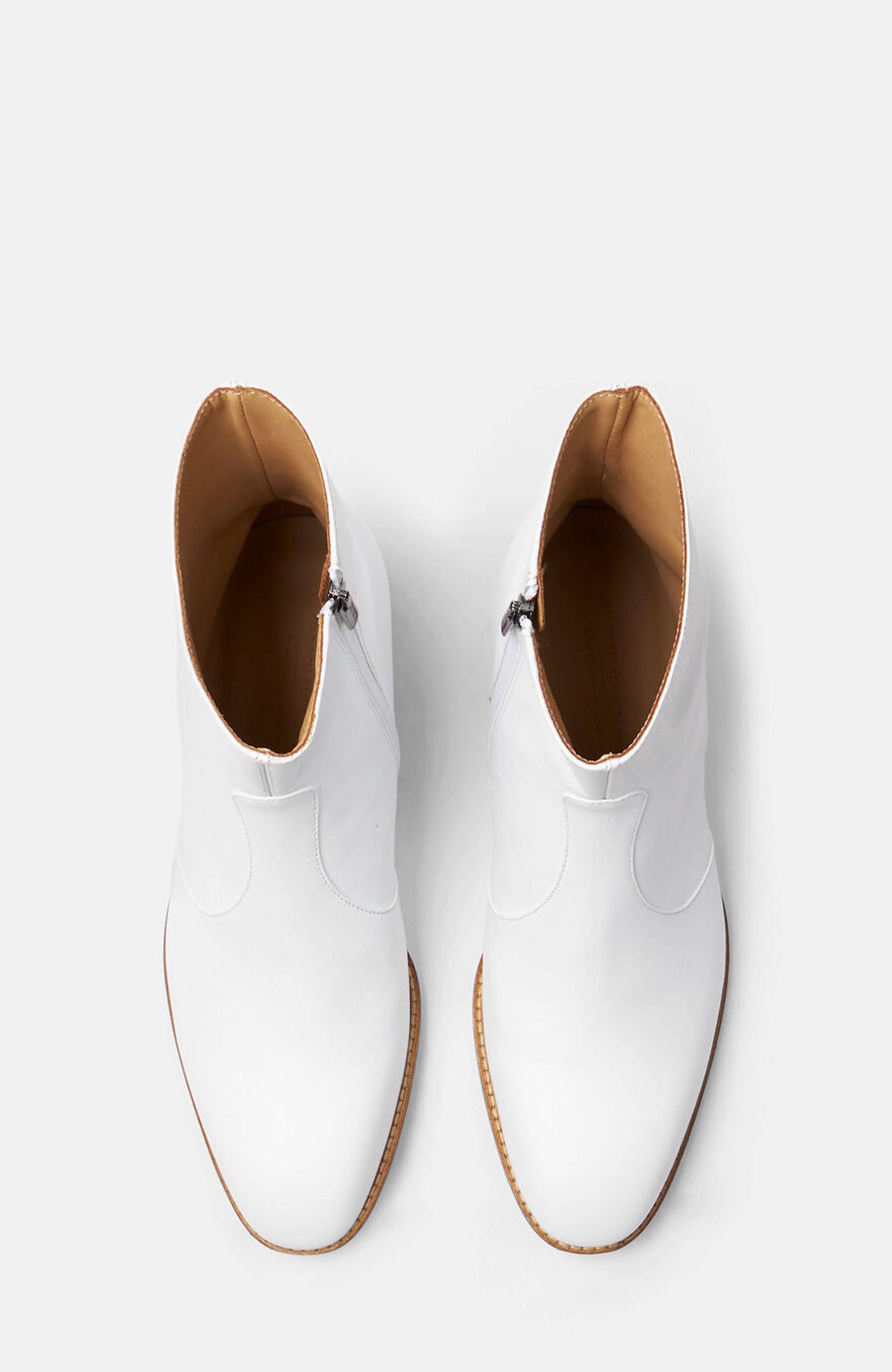 Warren Boots, Alternate, color, White - Calf