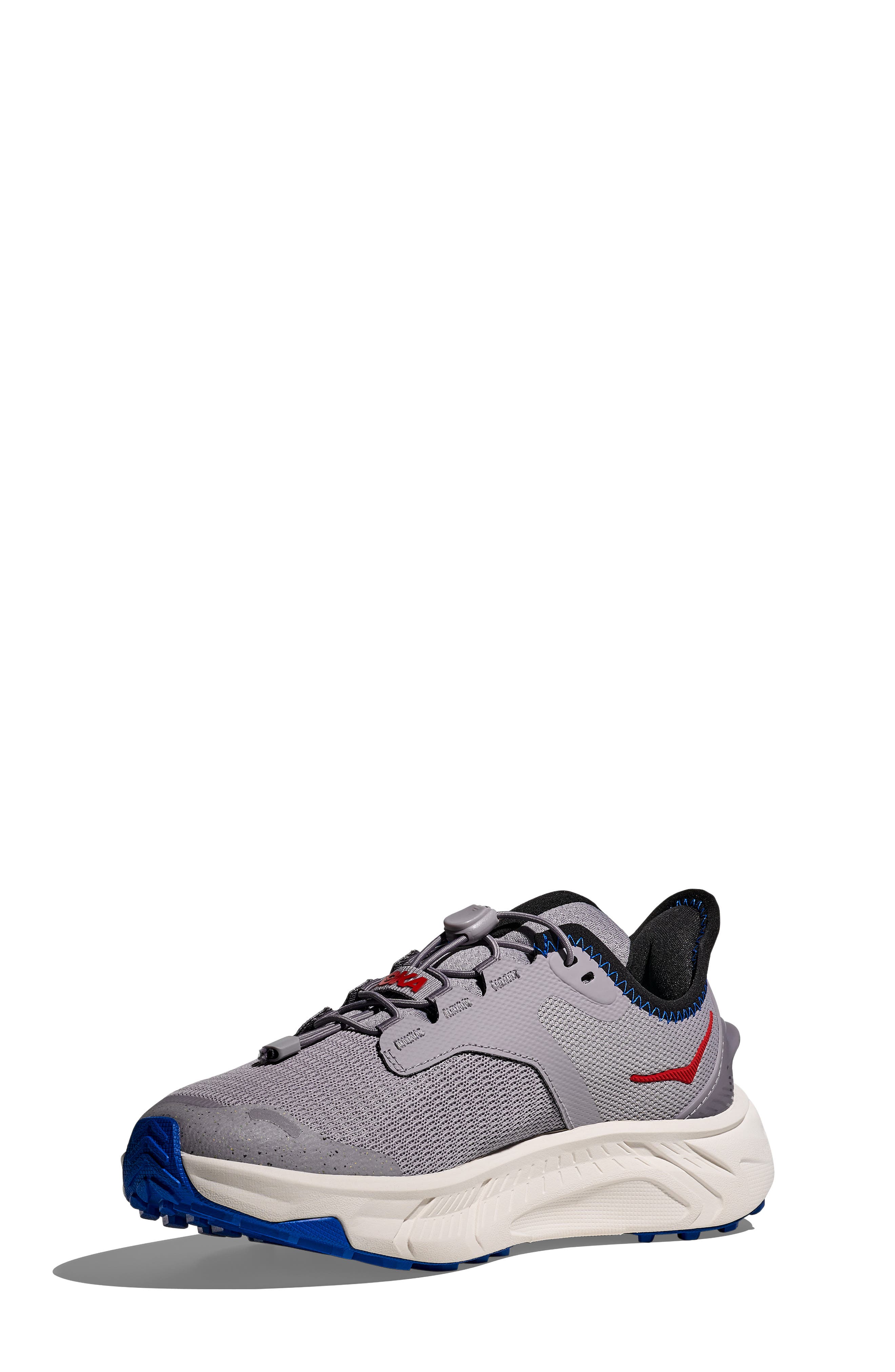 HOKA Kids' Transport Freedom Hiking Sneaker, Alternate, color, Foggy Grey / Frost