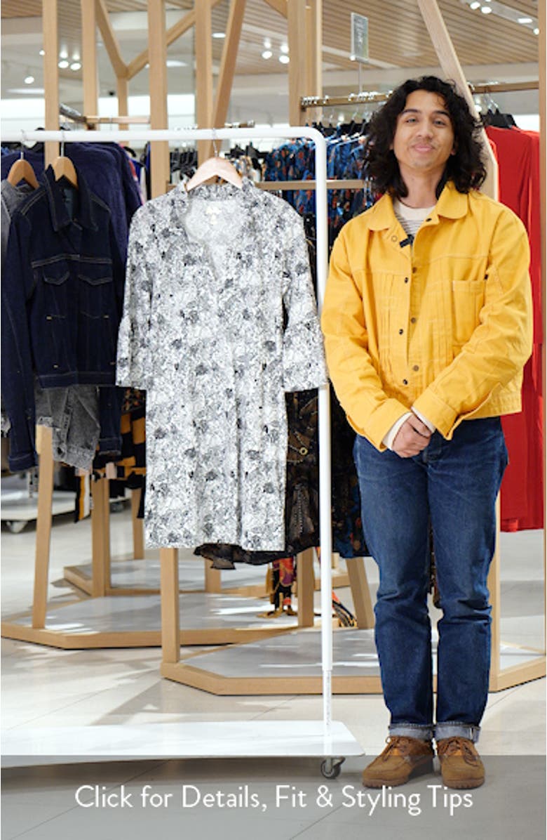 Hayes Supima<sup>®</sup> Cotton Shift Dress, sales video thumbnail