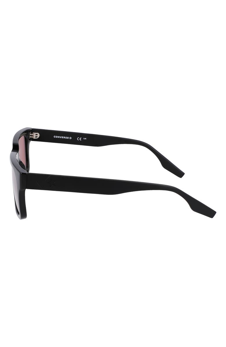 Converse Fluidity 52mm Rectangular Sunglasses, Alternate, color, 
