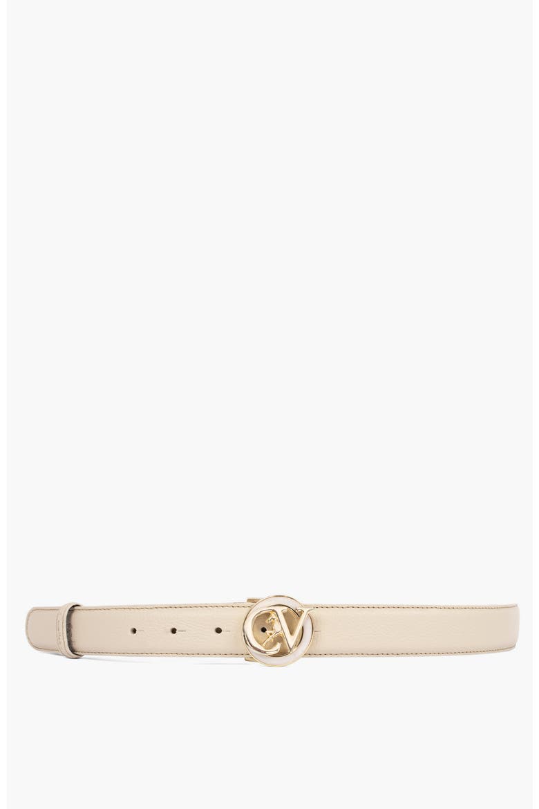 Signature CV By Cavalinho 618 Leather Belt, Main, color, Beige