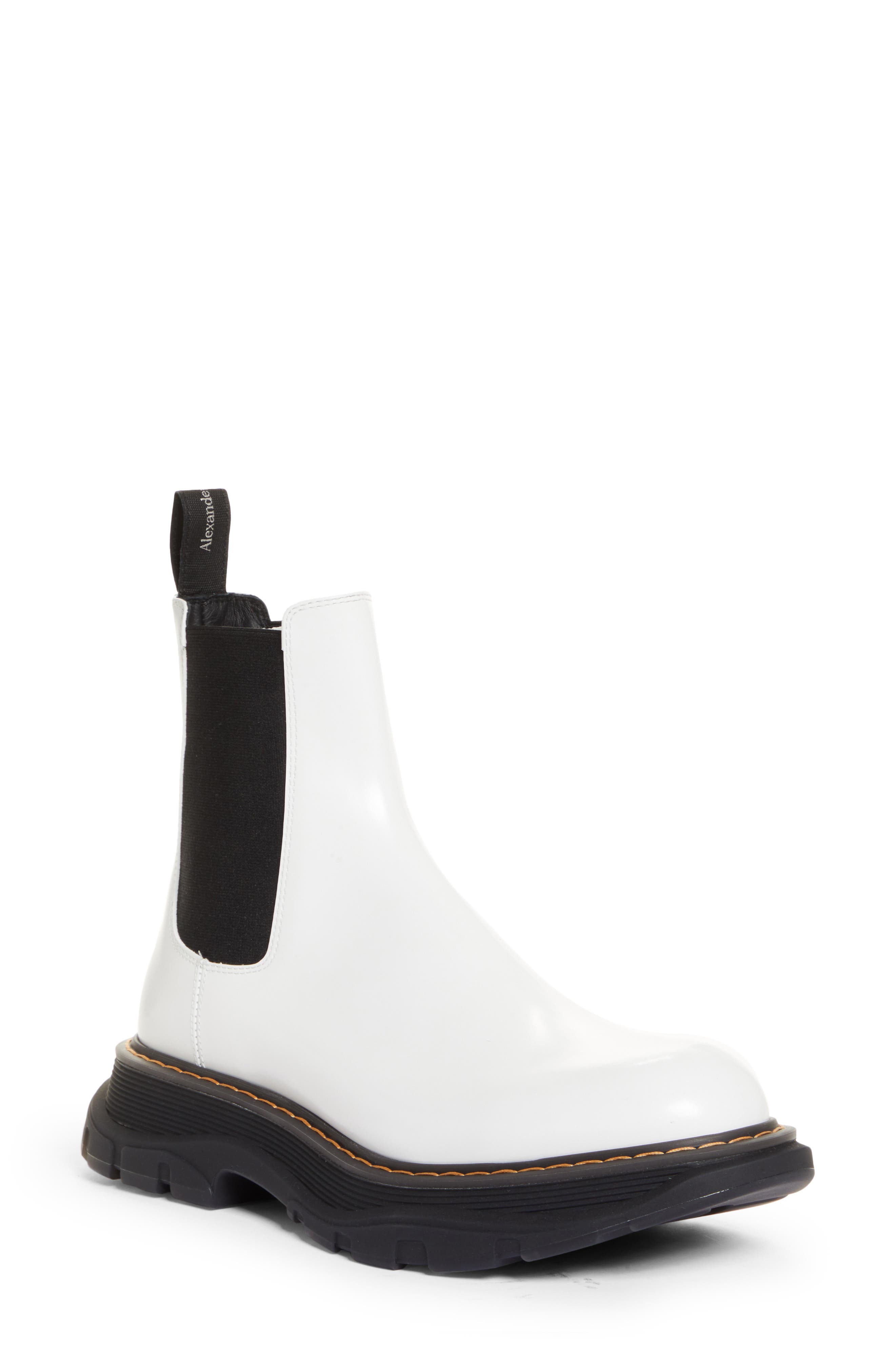 McQueen Alexander McQueen Tread Chelsea Boot, Main, color, 