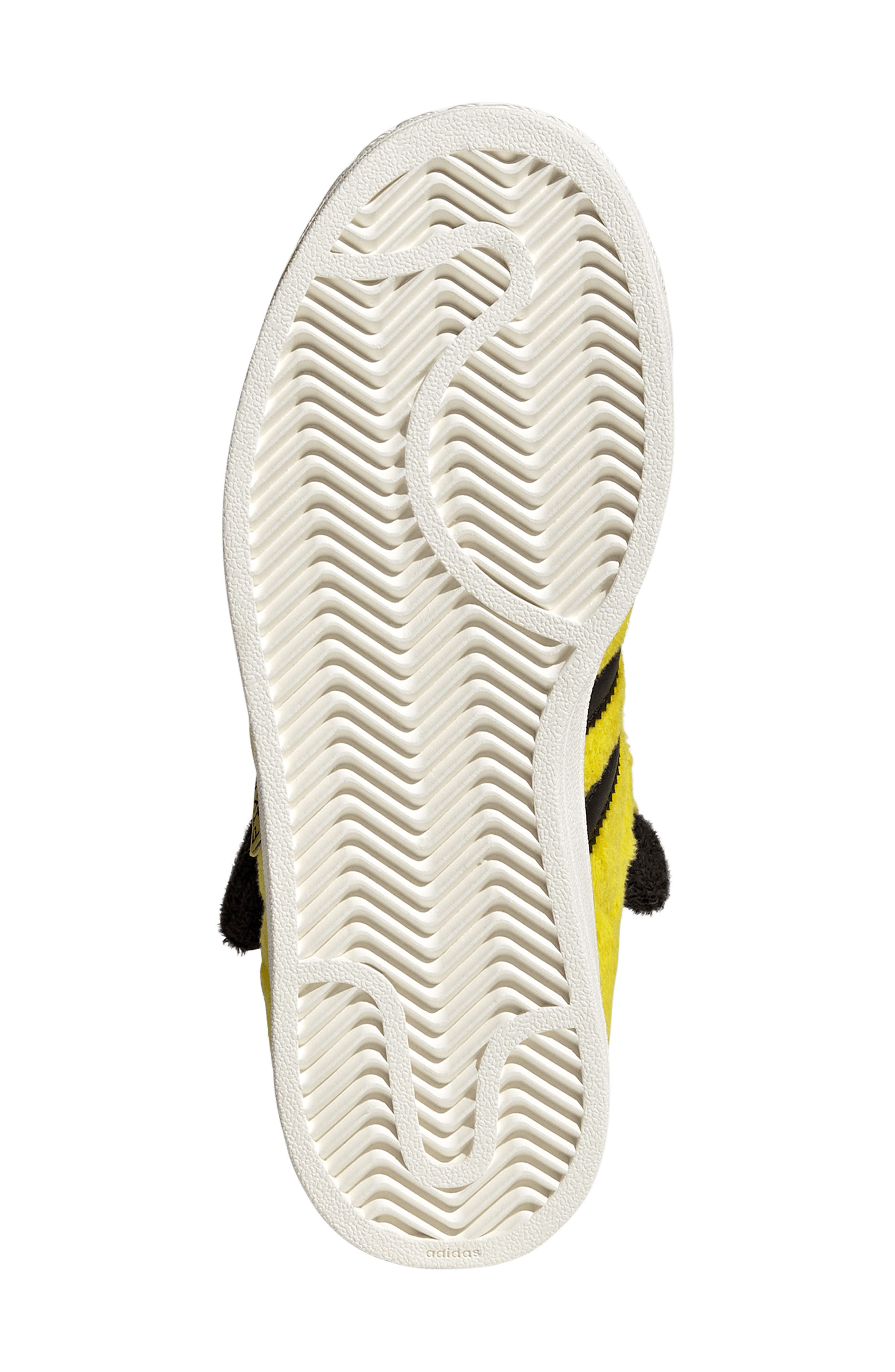 Kids' Superstar II J Sneaker, Alternate, color, YELLOW/ YELLOW/ CORE BLACK