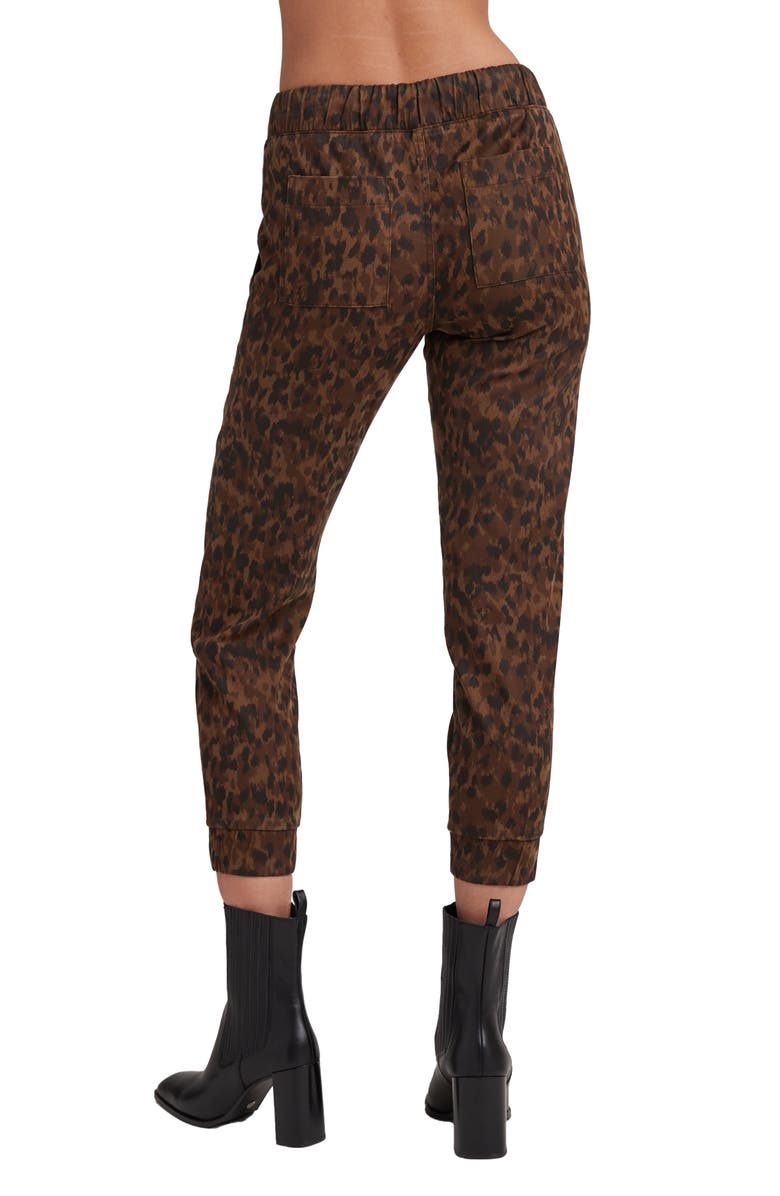 Bella Dahl Leopard Print Pocket Joggers, Alternate, color,