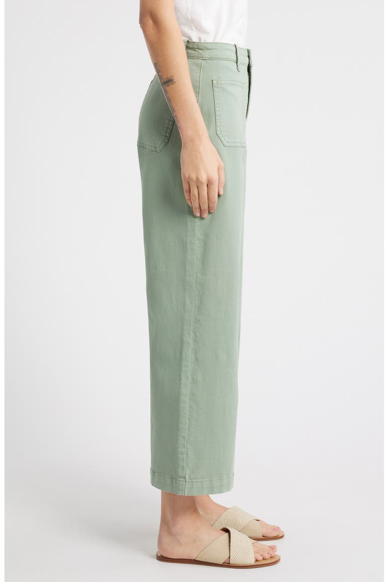 Sailor Wide Leg Pants, Alternate, color, ICEBERG GREEN