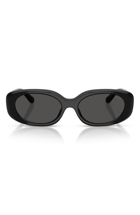54mm Oval Sunglasses