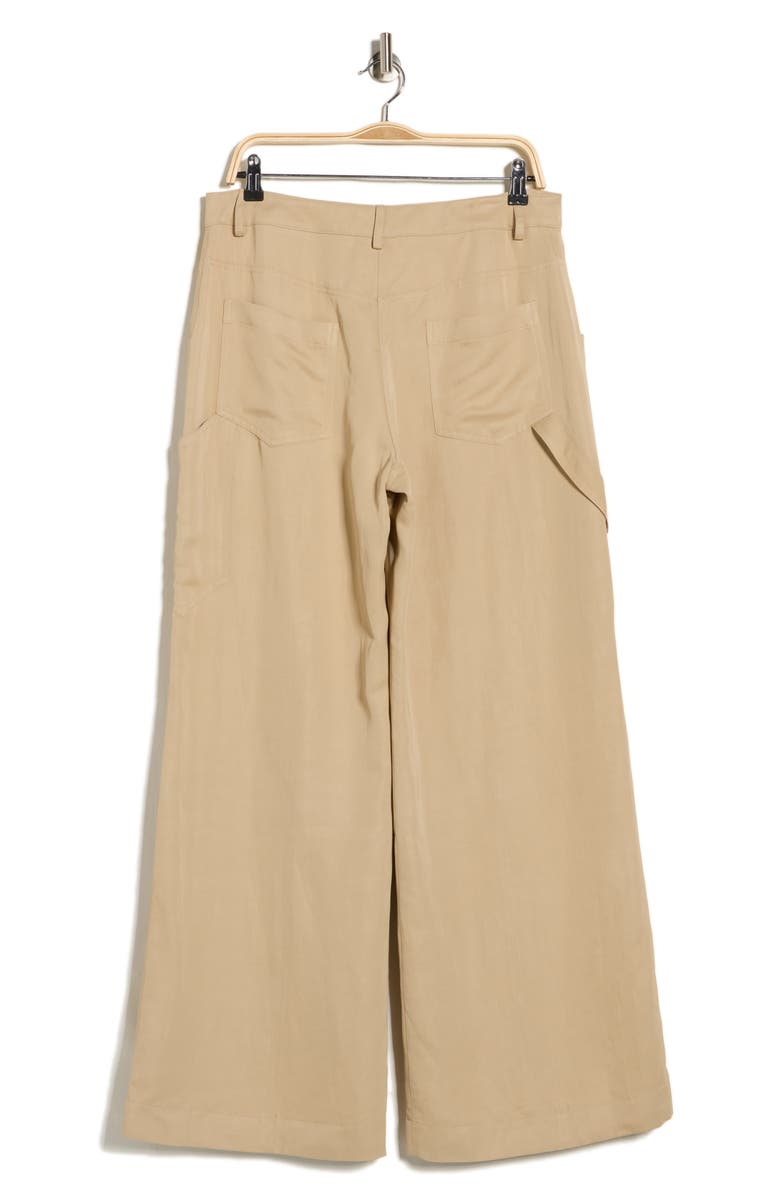 TWP Chrystie Street Wide Leg Utility Pants, Alternate, color, Travertine