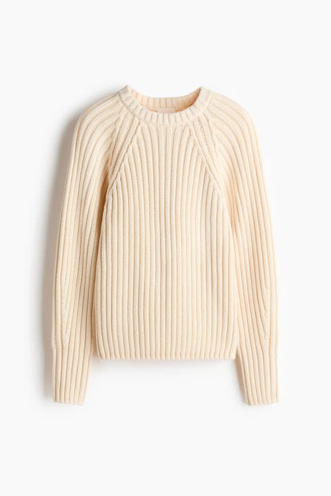 Rib-knit Jumper