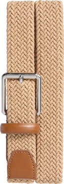 Cole Haan Woven Web Stretch Belt