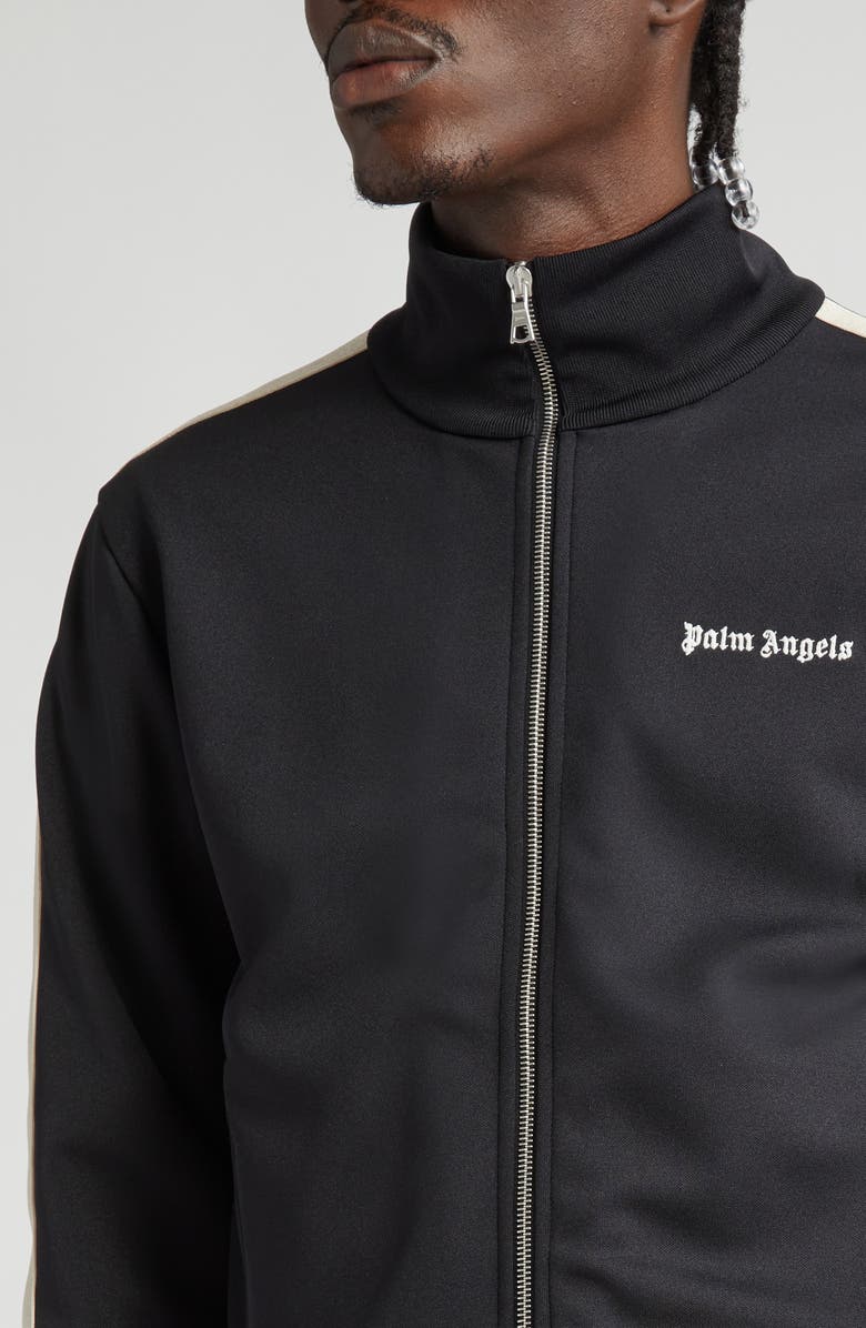 Palm Angels Monogram Classic Track Jacket, Alternate, color, Black White